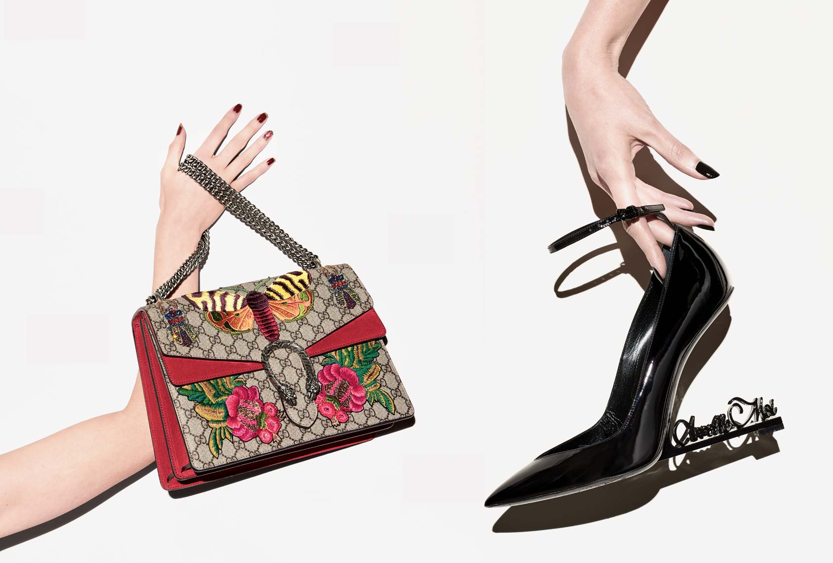 Jeff Stephens | Designer Shoes and Handbags On Figure